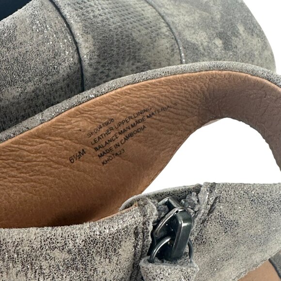 Söfft Women Peep Toe Leather Sandals Size 6.5M Metallic Tan Comfort Casual Shoes - Picture 3 of 13